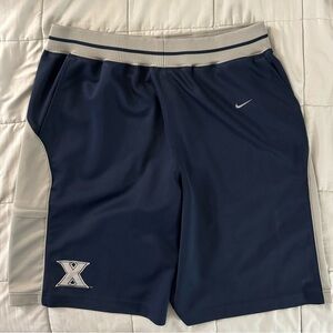 Rare 1990s Vintage Nike Xavier Basketball Shorts Sixe XL